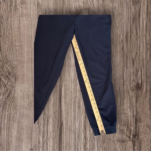 Loft Pull on Slim Ankle Pants Womens Navy Blue Slim-Fit Pants By Loft S - Picture 4 of 8